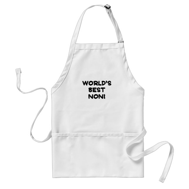 World's Best Noni.png Standard Apron (Front)
