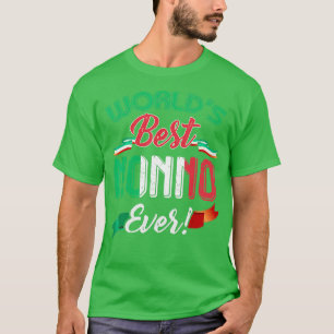 Worlds Best Nonno Ever Italian Grandfathers T-Shirt