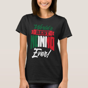World's Best Nonno Ever Italian Grandpa Italy Flag T-Shirt