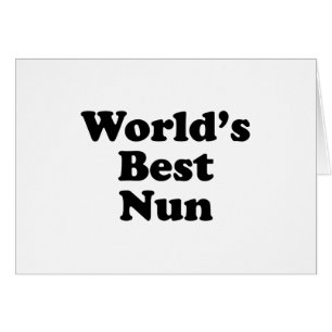 World's Best Nun