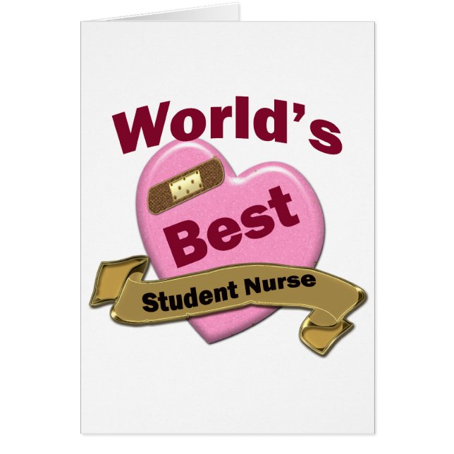 World's Best Nursing Sutdent (Front)