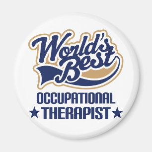 Worlds Best Occupational Therapist Magnet