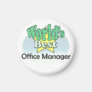World's Best Office Manager Magnet