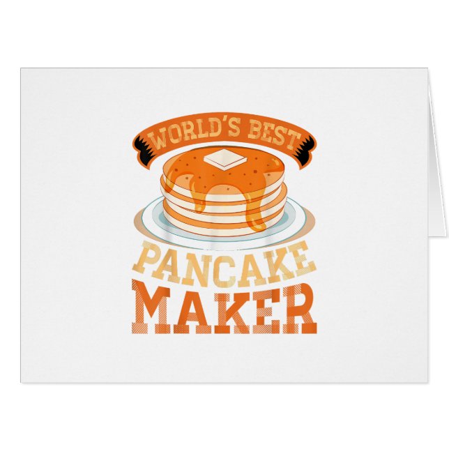 World's Best Pancake Maker - Funny Pancake Maker (Front Horizontal)