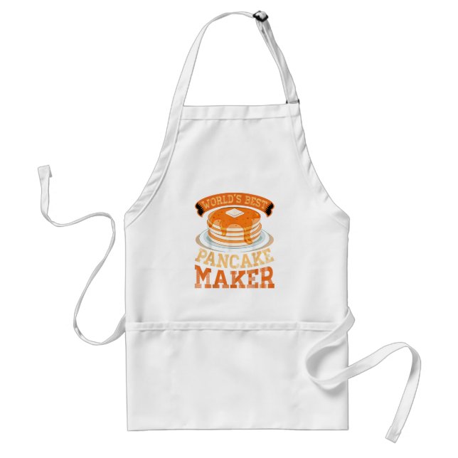 World's Best Pancake Maker - Funny Pancake Maker Standard Apron (Front)