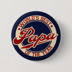 World's Best Papa 2 Inch Round Button