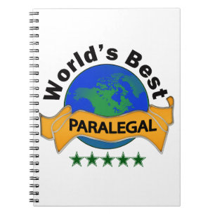 World's Best Paralegal Notebook