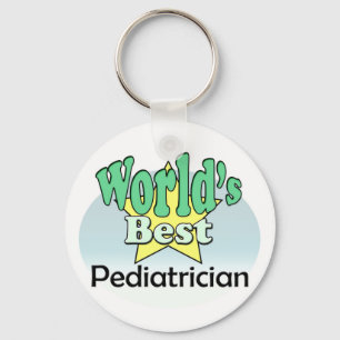 World's Best Pediatrician Keychain