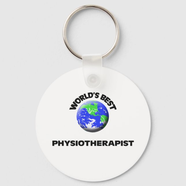 World's Best Physiotherapist Keychain (Front)