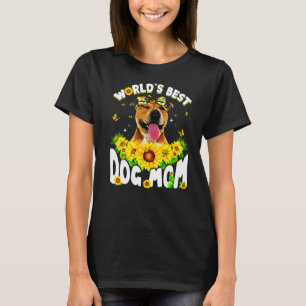 World's Best Pitbull Dog Mom Mother's Day T-Shirt