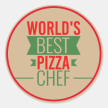 World's Best Pizza  Chef   -  red  green