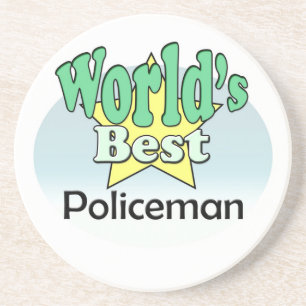 World's best Policeman Coaster