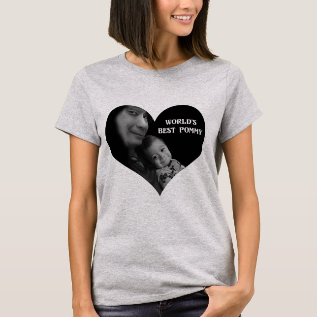 worlds best pommy T-Shirt (Front)
