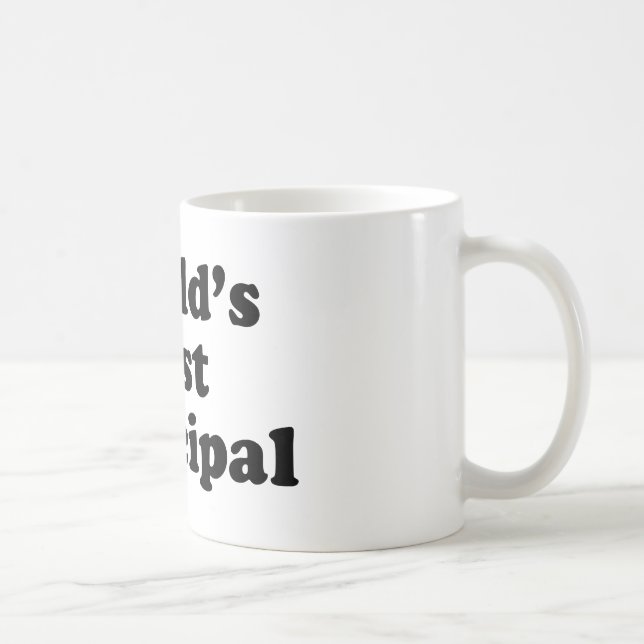 World's Best Principal Coffee Mug (Right)