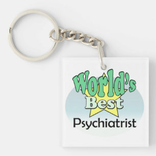 World's best Psychiatrist Keychain