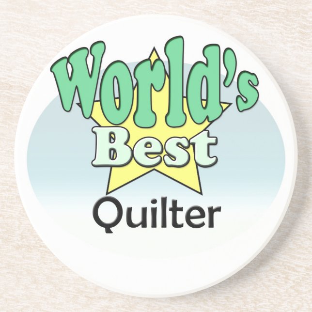 World's best Quilter Coaster (Front)