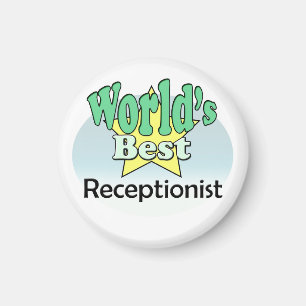 World's Best Receptionist Magnet