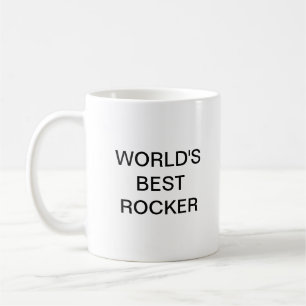 World's best ROCKER Coffee Mug