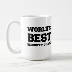 WORLD'S BEST SECURITY GUARD COFFEE MUG