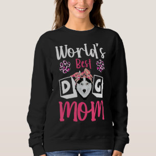 World's Best Siberian Husky Dog Mom Mother's Day Sweatshirt