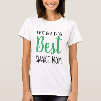 World's Best Snake Mom - Customizable T-Shirt