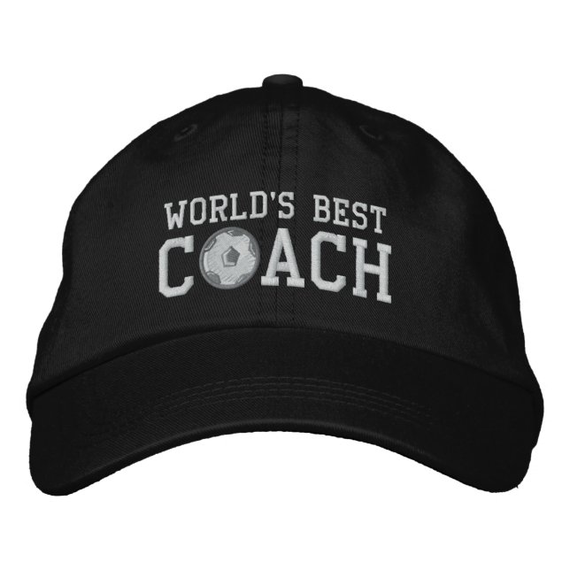 Worlds Best Soccer Coach Cap (Front)