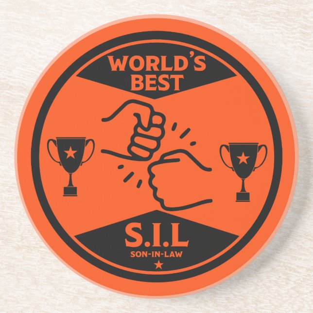 World's Best Son-In-Law Coaster (Front)