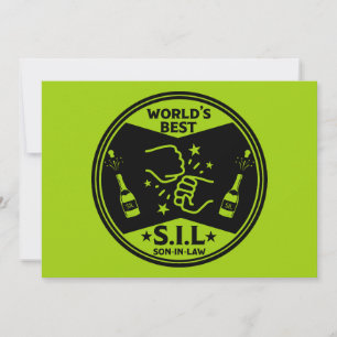 World's Best Son-In-Law Holiday Card