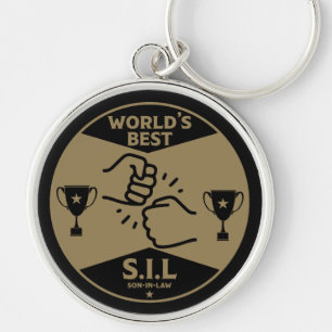 World's Best Son-In-Law Keychain