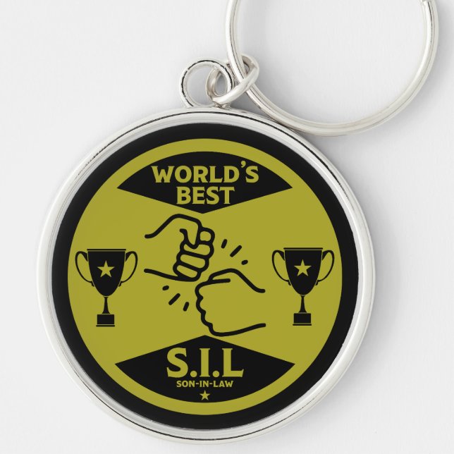 World's Best Son-In-Law Keychain (Front)