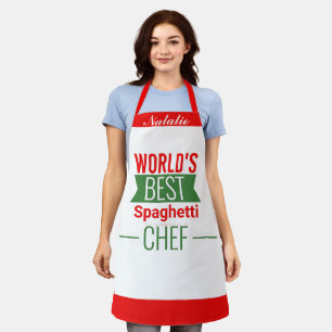 World's Best Spaghetti   Chef   -  personalized Apron