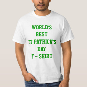 World's best St Patrick's day T-shirt