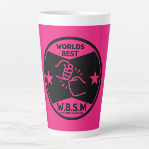WORLDS BEST STEP MOTHER LATTE MUG