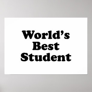 World's Best Student Poster