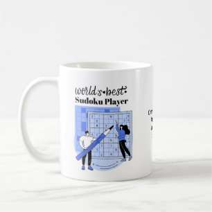 World's Best Sudoku Player Personalized  Mug