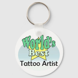 World's Best Tattoo Artist Keychain
