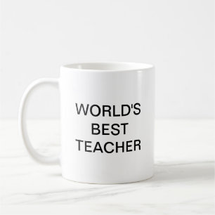 World's best teacher Coffee Mug