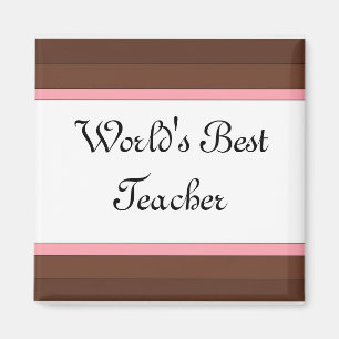 World's Best Teacher Magnet