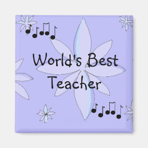 Worlds Best Teacher Magnet
