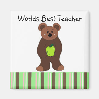Worlds Best Teacher Magnet