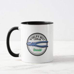 World's Best Toolie Electrician Mug