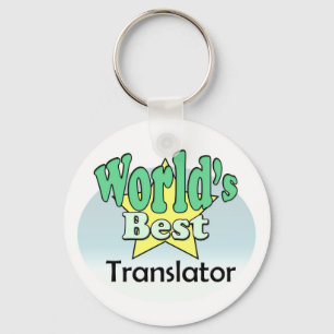 World's Best Translator Keychain
