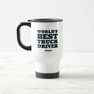 World's Best Truck Driver Personalized Travel Mug
