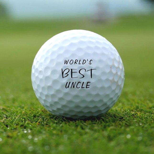 World's Best Uncle Golf Balls (Creator Uploaded)