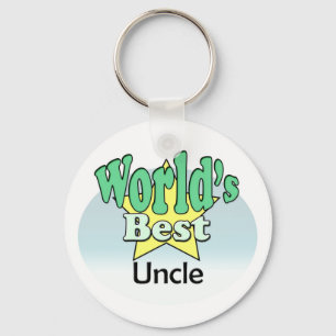 World's Best Uncle Keychain