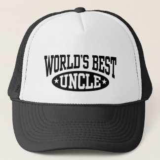 World's Best Uncle Trucker Hat