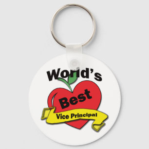 World's Best Vice Principal Keychain
