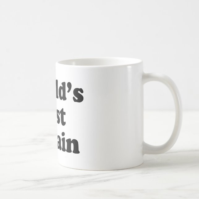 World's Best Villain Coffee Mug (Right)