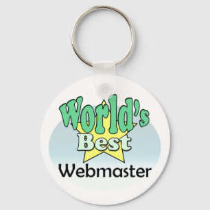 World's Best Webmaster Keychain