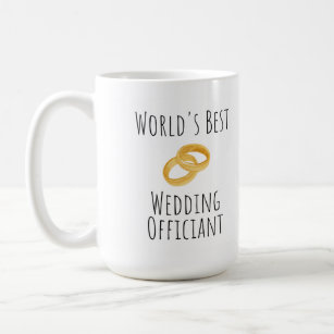 World's Best Wedding Officiant - Thank You Gift Co Coffee Mug
